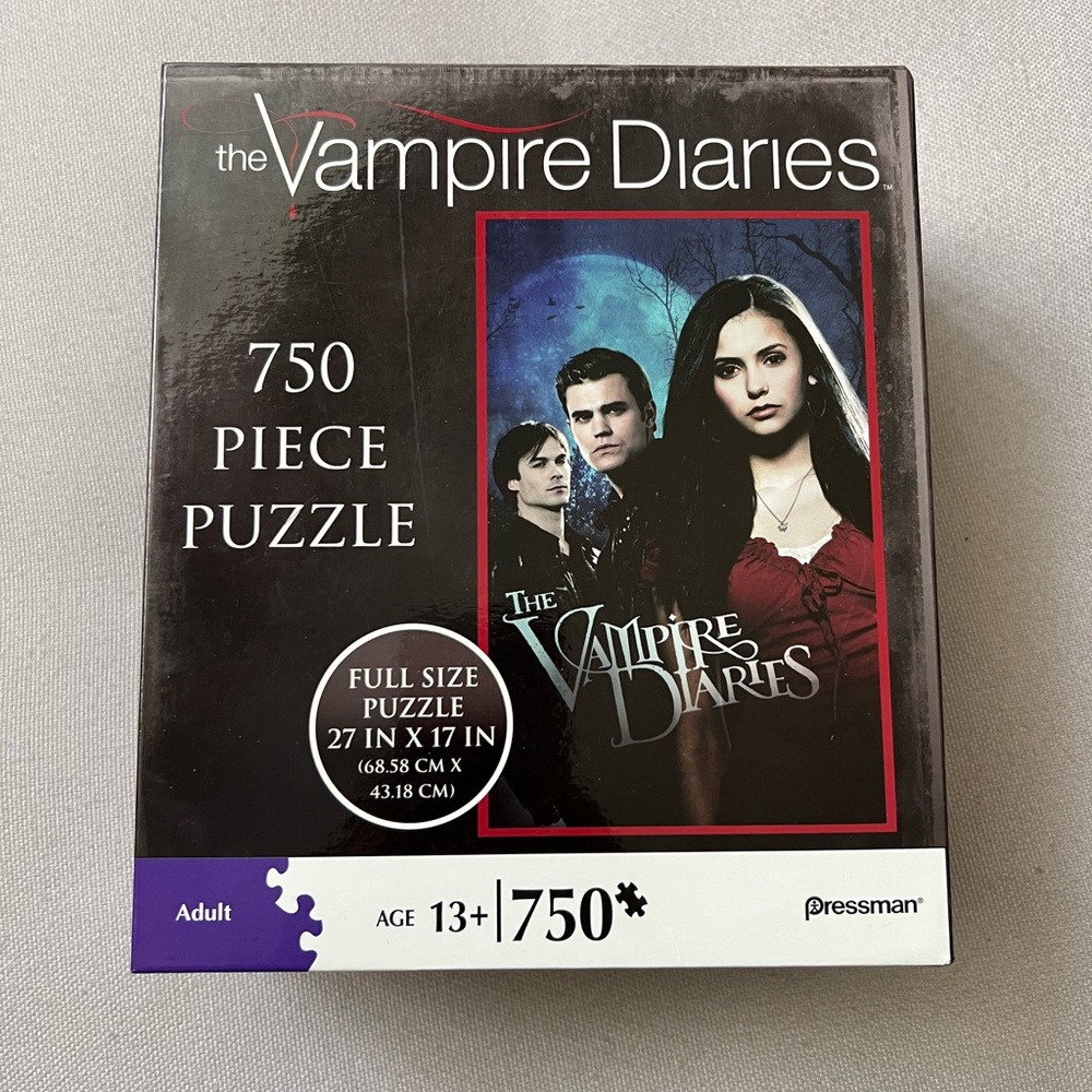 The Vampire Diaries 750 piece Puzzle - SEALED
